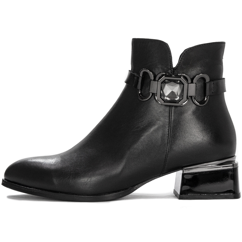 Boccato Women's Leather Boots on the Black post
