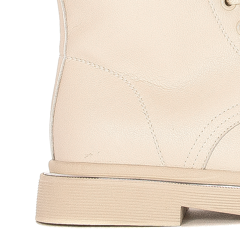 GOE Women's leather boots Beige