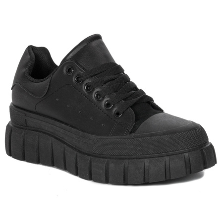Women's Black Flat Shoes