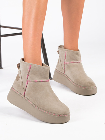 Maciejka 06257-22/00-4 Beige Snow Boots