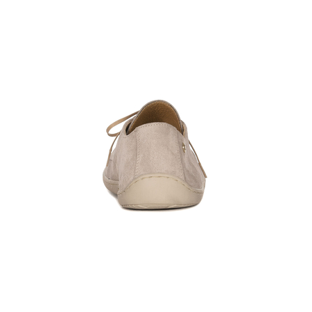 Maciejka Women's Natural Leather Lace-up Shoes Flexible Beige 06900-04/00-1