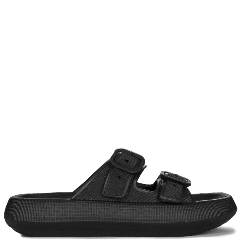 Tamaris Klapki damskie na platformie Black czarne