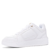 Guess Platform Sneakers With Gold Details White FLTDELELE12-WHITE