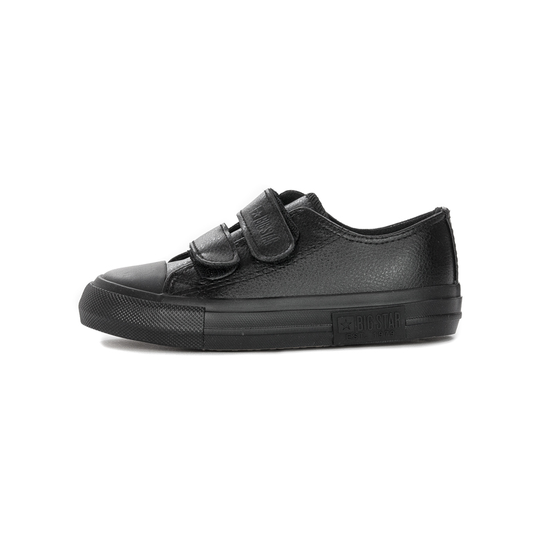 Big Star Black children's sneakers with Velcro