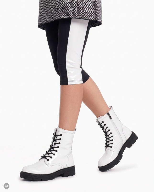 Marco Tozzi 2-25286-27 190 White Pat.Comb Boots