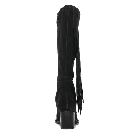 Maciejka 05774-01/00-6 Black Knee-High Boots