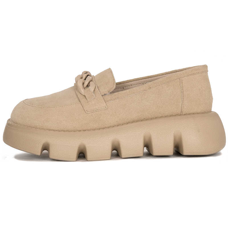 Filippo Women's Moccasins Leather Beige