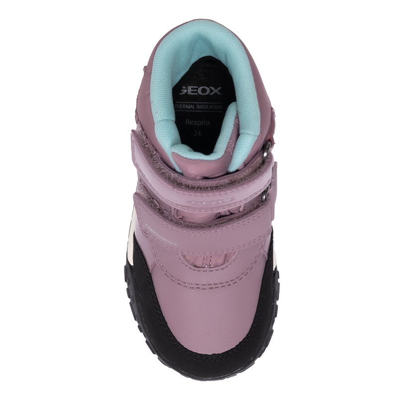 Geox Botki Dziewczęce Dark Purple