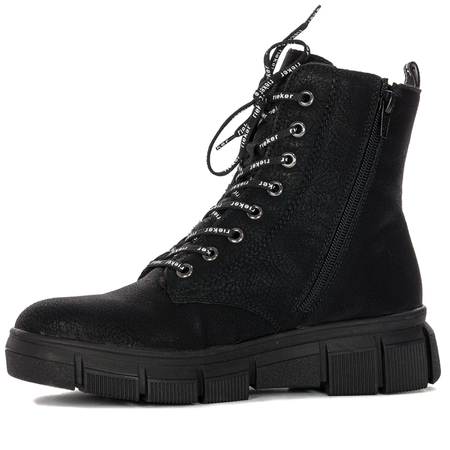 Rieker X3410-00-41 Warned Black Boots