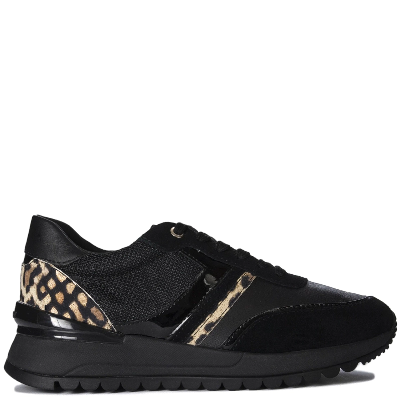 Geox Sneakersy Damskie Czarne