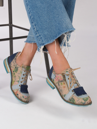Maciejka Women's Light Blue Flat Shoes