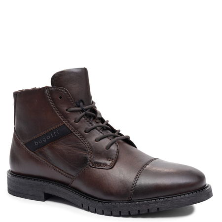 Bugatti Men's Leather Insulated Ankle Boots Brown 3318373A4100-6400