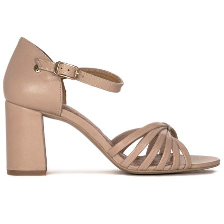 Maciejka Women's Sandals On Heel Beige