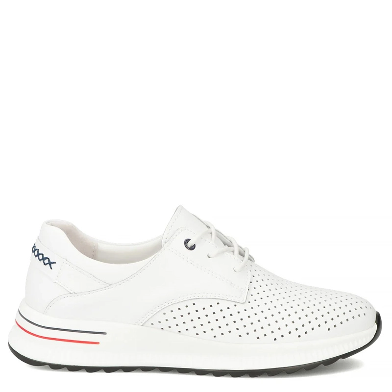 Filippo Women's Leather Sneakers White DP6022-26-WH