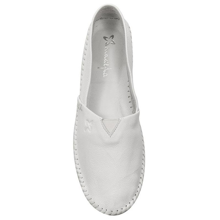 Maciejka 01930-11-00-0 White Flat Shoes