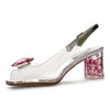 Sca'viola Women's Silver Sandals