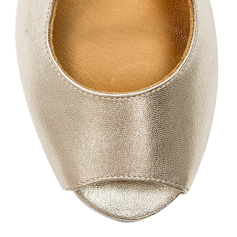 Maciejka 04509-25/00-1 Gold Pumps