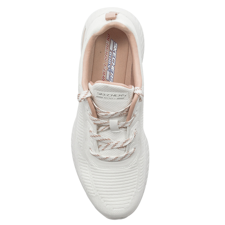Skechers Sneakersy Damskie 117379OFWT Białe