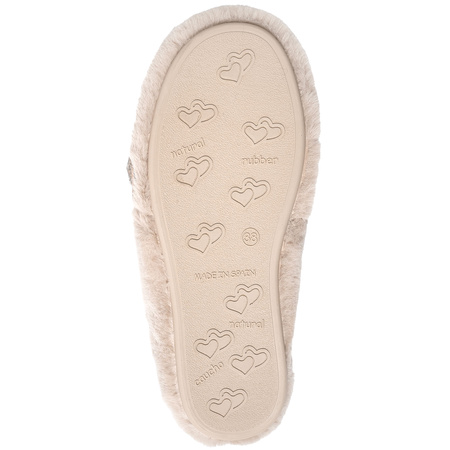 Macarena Beige Home Slippers