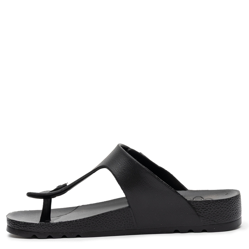 Scholl Japonki Klapki na Platformie Czarne F27454-1004