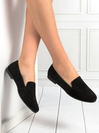 S.Barski Women's Low shoes Leather Black