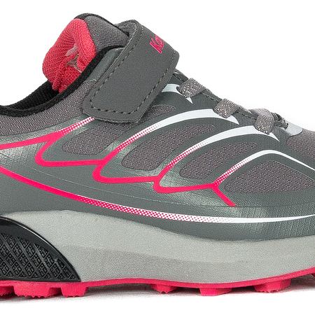 Kangaroos buty dziecięce K-HK Flow EV RTX Steel Grey/Dusty Rose