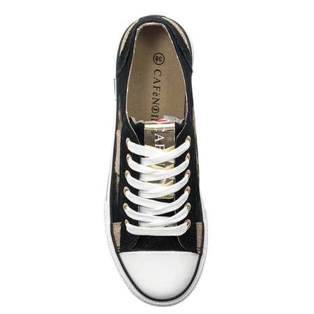 CAFENOIR Women's Sneakers Black Panther