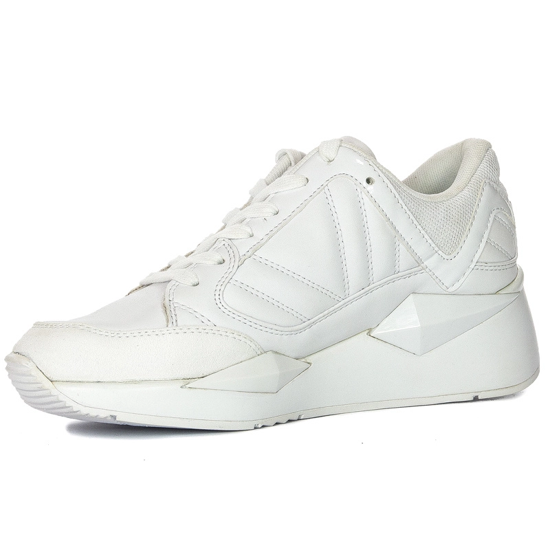 Sneakersy Guess FL7TRS ELE12 TRAVES White Białe
