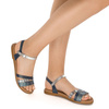 Maciejka L4646-17-00-0 Navy Silver Sandals