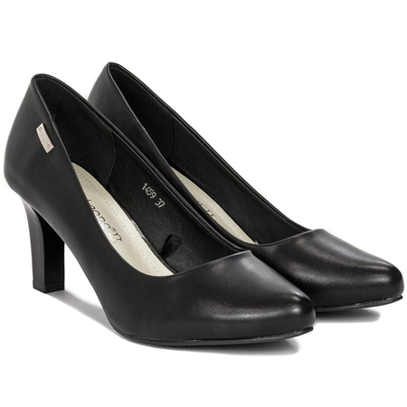 Sergio Leone 1459 PU Black Pumps