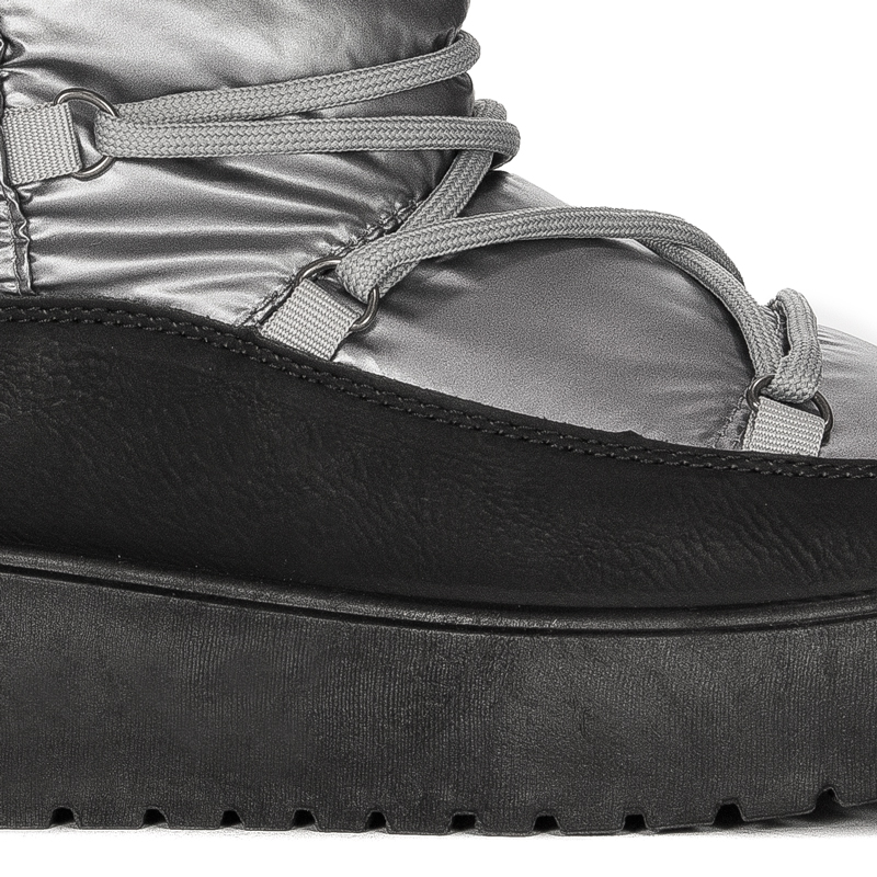 Filippo Women's Grey insulated snow boots