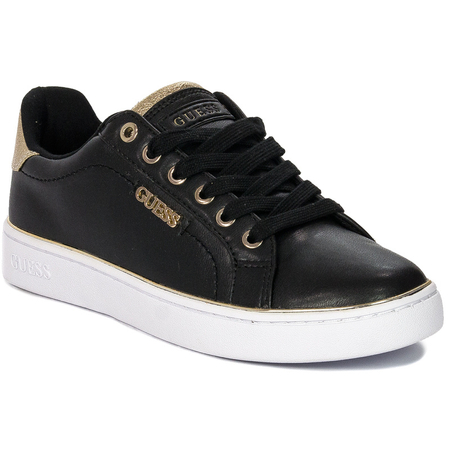 Sneakersy Guess FL7BKI SMA12 BECKIE BLACK Czarne