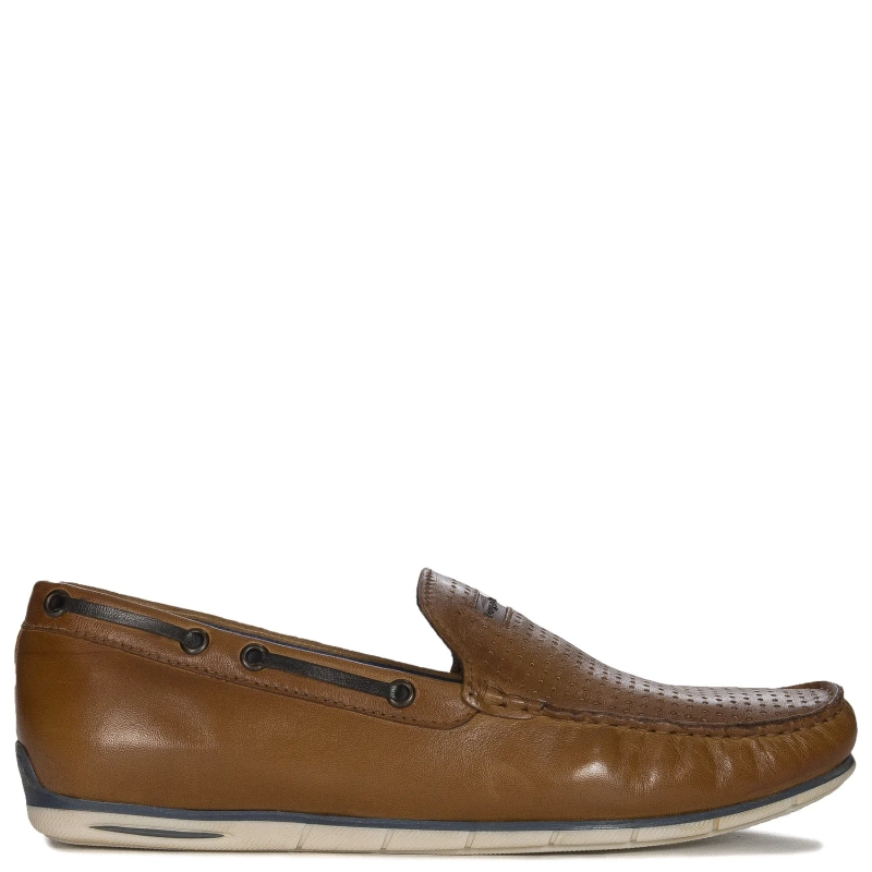 Bugatti Men Lowshoes Dark Cognac