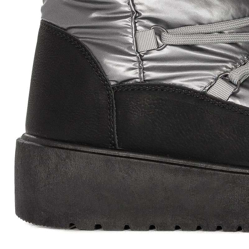 Filippo Women's Grey insulated snow boots