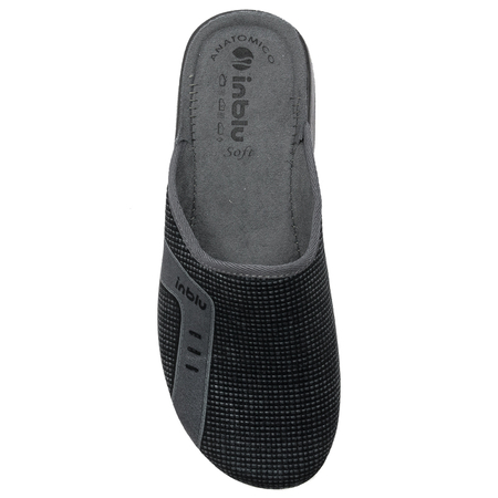 Inblu Dark Gray men's slippers
