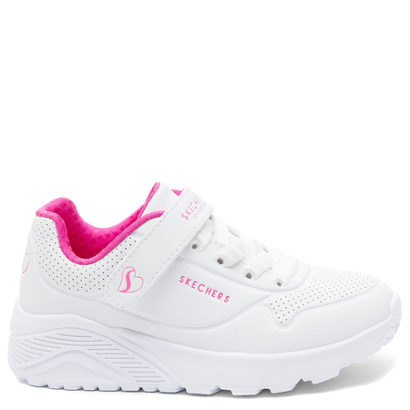 Skechers Uno Lite Sneakersy Na Rzep Białe 310451L-WHP