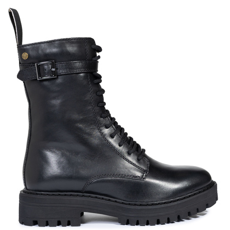 Maciejka Women's Black Leather Shoes
