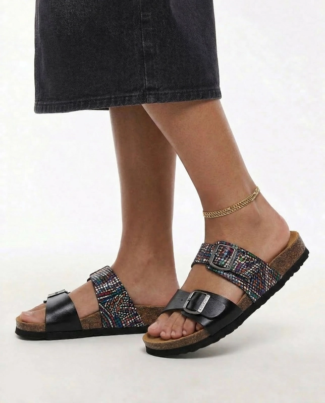Dr. Brinkmann Women's Anatomical Slides Multicolor 70067-01