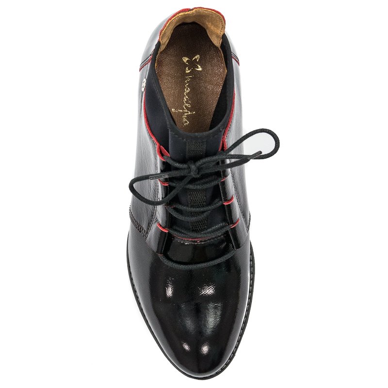 Maciejka 04744-16/00-5 Black Lace-up Boots