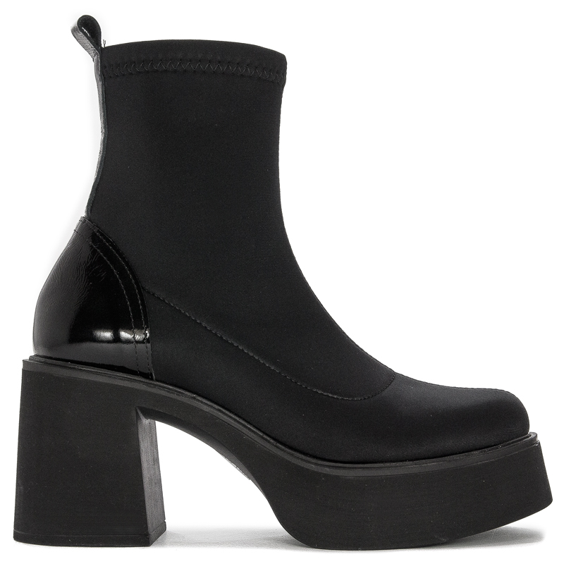 Venezia ROV women's boots in leather Black 