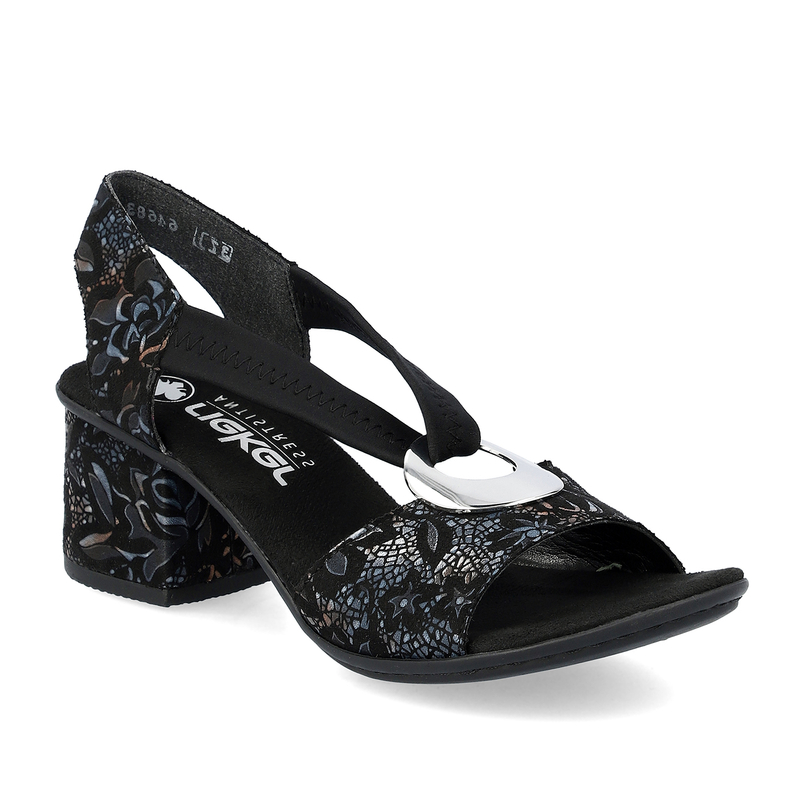 Rieker Women's Black Sandals
