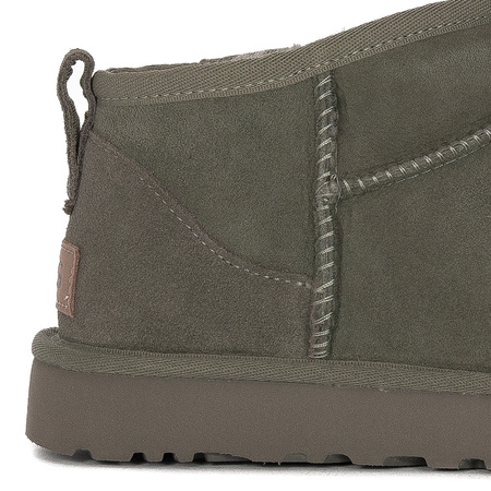 UGG Classic Ultra Mini Moss Green Boots