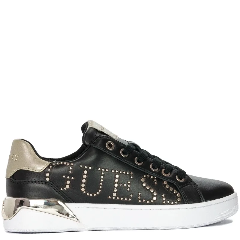 Sneakersy Guess FL7ROR ELE12 RORII BLKPL Czarne