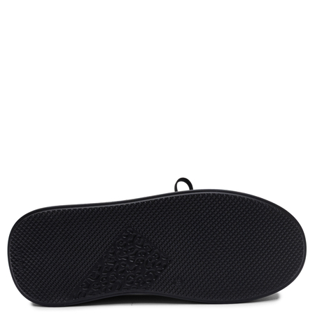 Maciejka Skórzane Sneakersy na Platformie w Kwiaty Czarne 6191W-11/00-8