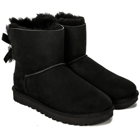 UGG 1016501 MINI BAILEY BOW II BLACK Boots