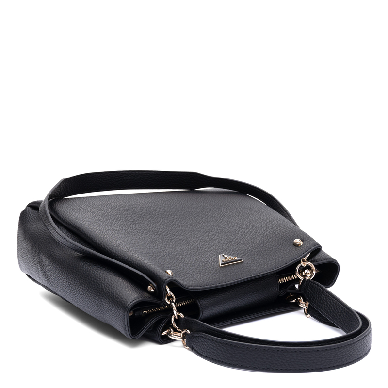 Guess Torebka Damska Do Ręki I Na Ramię Elegancka Czarna BG230623-BLACK