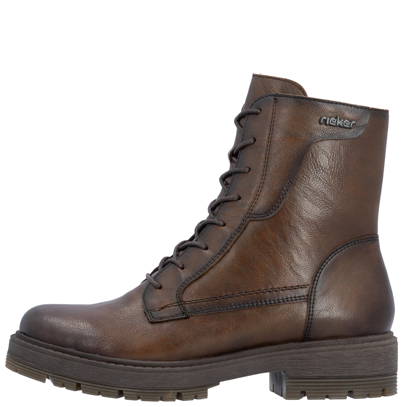 Rieker 75800-25 Insulated Ankle Boots Lace Up Brown 75800-25-BZN