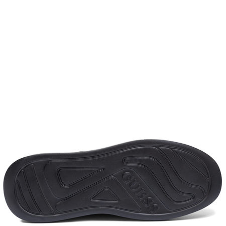 Guess Black Leather Men's Sneakers Insulated Black FMFEAL-LEM12-BLK