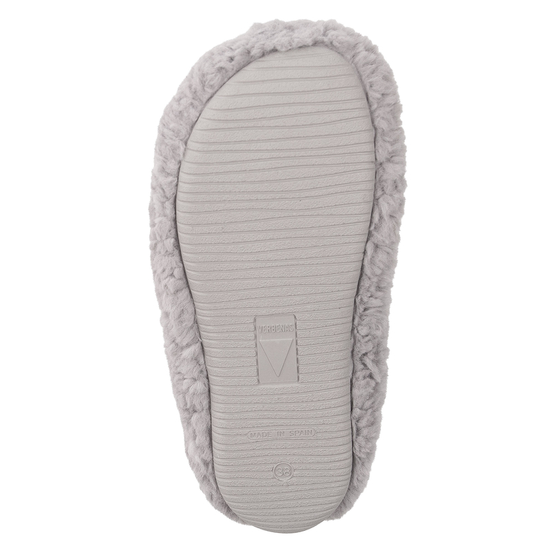 Verbenas Home Slippers Grey