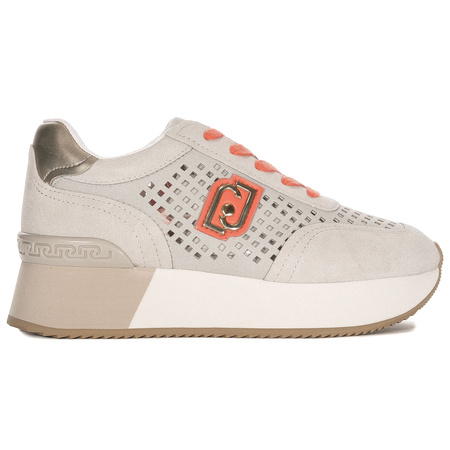 Liu Jo Sneakersy Damskie Na Platformie Szare